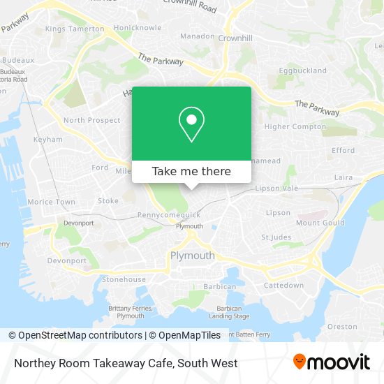 Northey Room Takeaway Cafe map