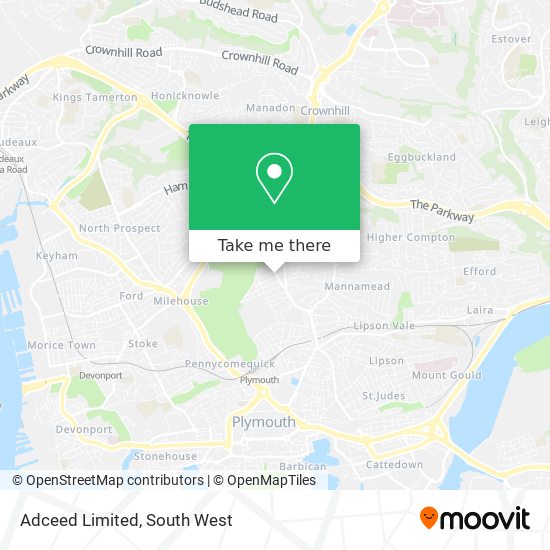 Adceed Limited map