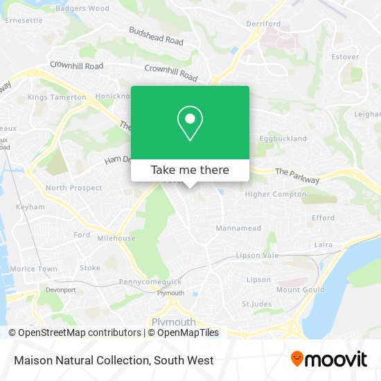 Maison Natural Collection map