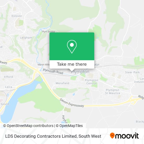LDS Decorating Contractors Limited map