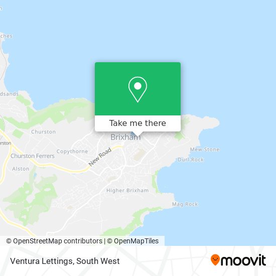 Ventura Lettings map