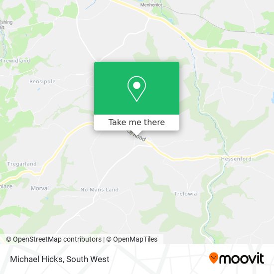 Michael Hicks map
