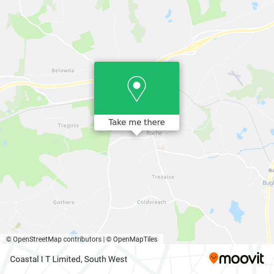 Coastal I T Limited map