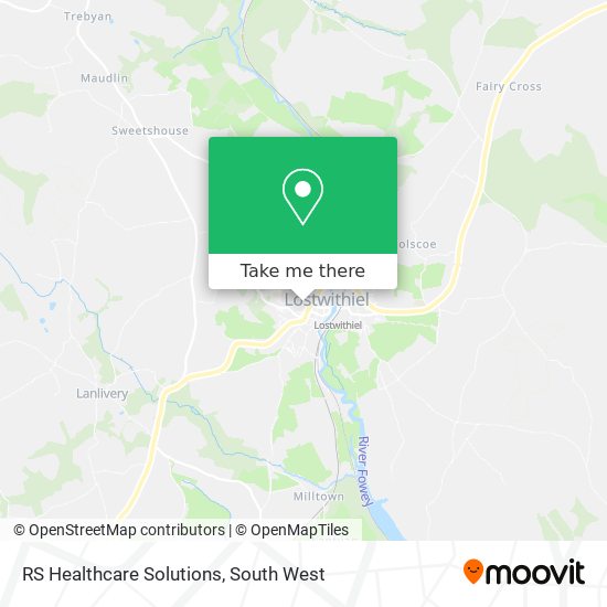 RS Healthcare Solutions map