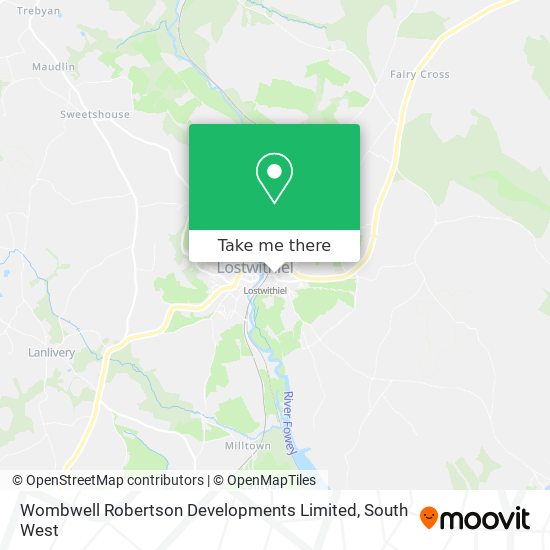 Wombwell Robertson Developments Limited map