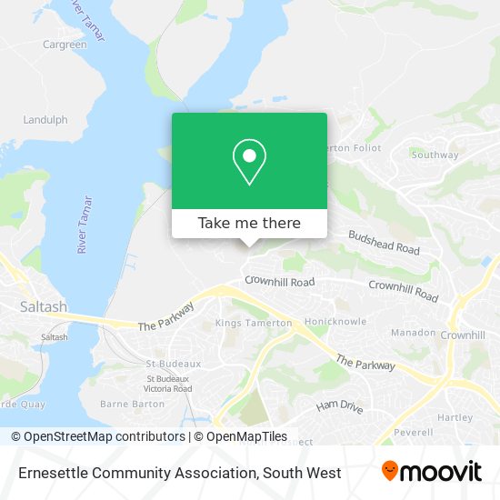 Ernesettle Community Association map