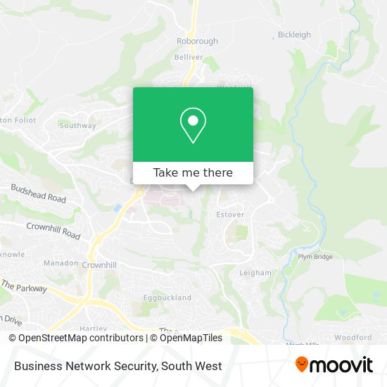 Business Network Security map