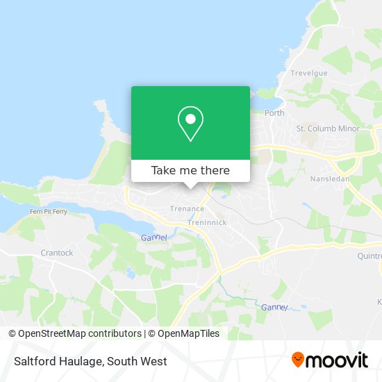 Saltford Haulage map