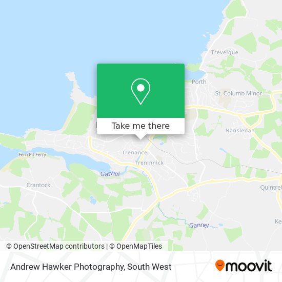 Andrew Hawker Photography map