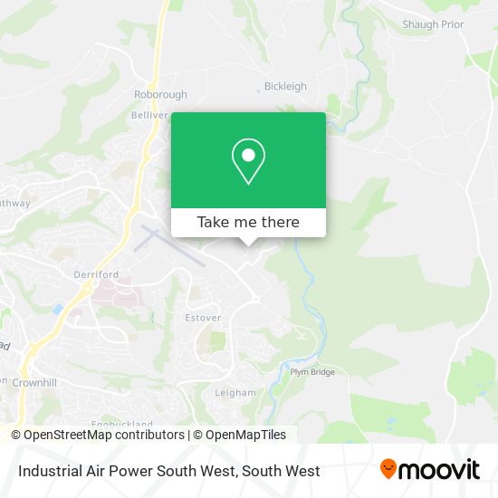Industrial Air Power South West map