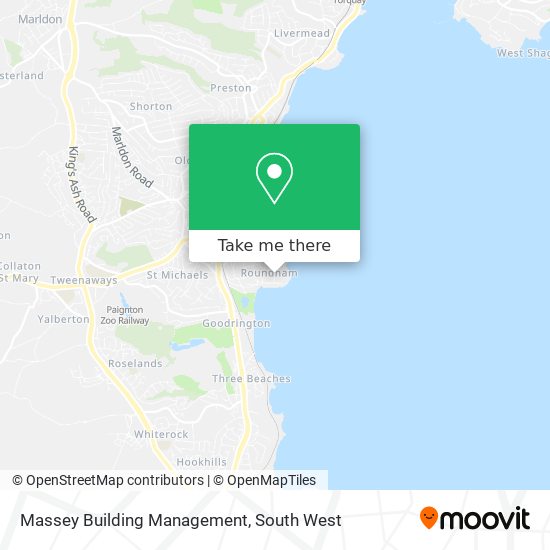 Massey Building Management map