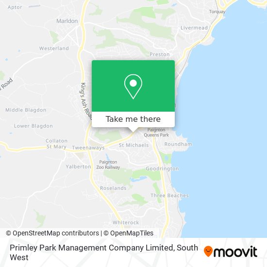 Primley Park Management Company Limited map