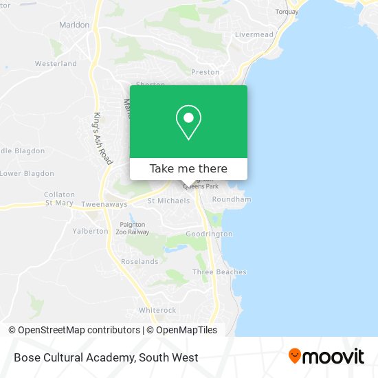 Bose Cultural Academy map