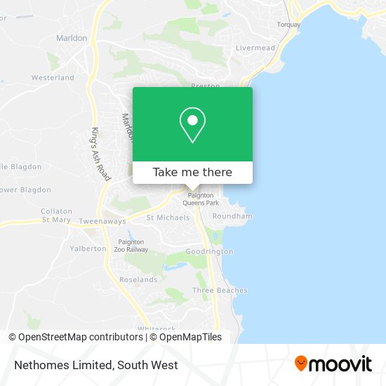 Nethomes Limited map
