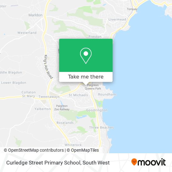 Curledge Street Primary School map