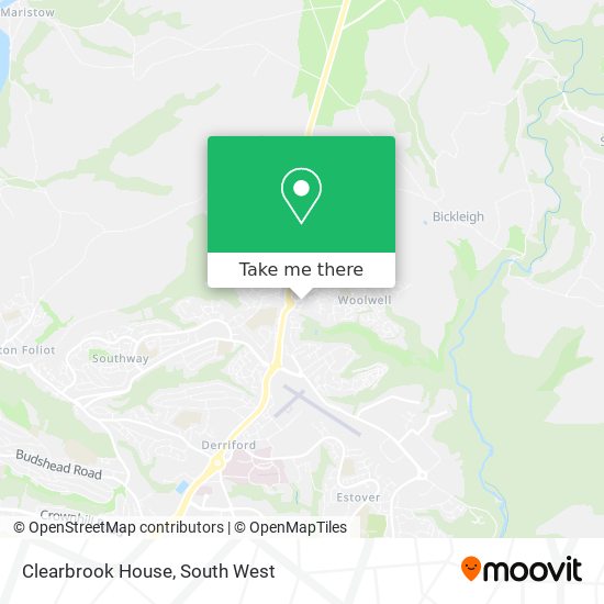 Clearbrook House map