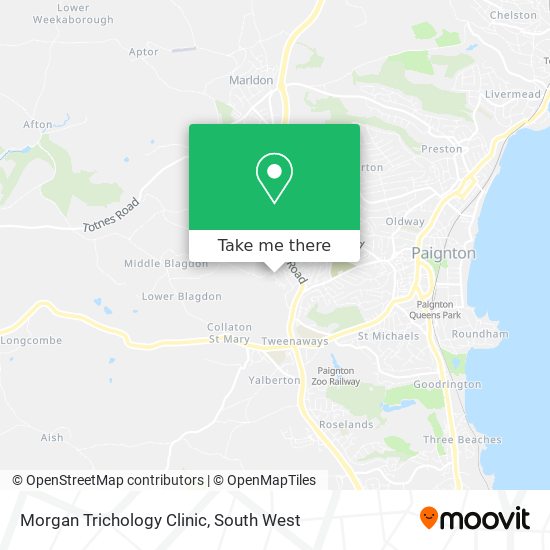 Morgan Trichology Clinic map