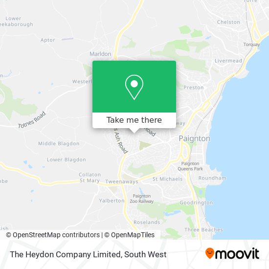 The Heydon Company Limited map