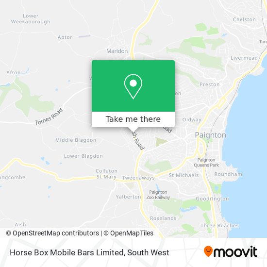 Horse Box Mobile Bars Limited map