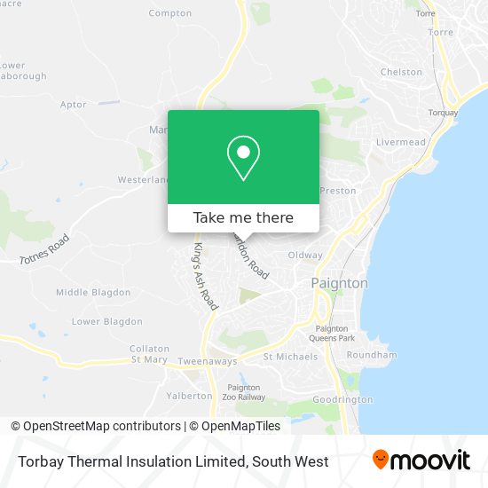 Torbay Thermal Insulation Limited map