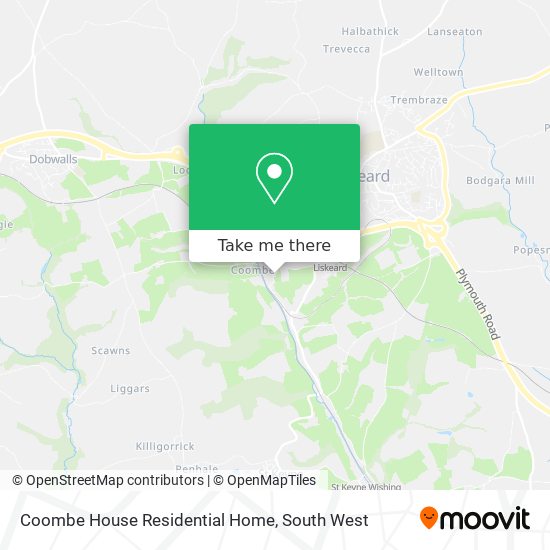 Coombe House Residential Home map