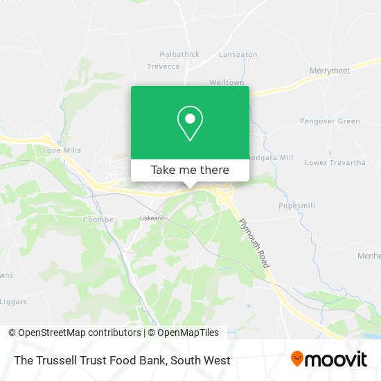 The Trussell Trust Food Bank map