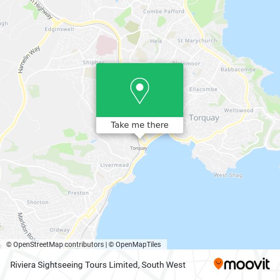 Riviera Sightseeing Tours Limited map