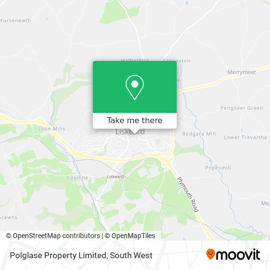 Polglase Property Limited map