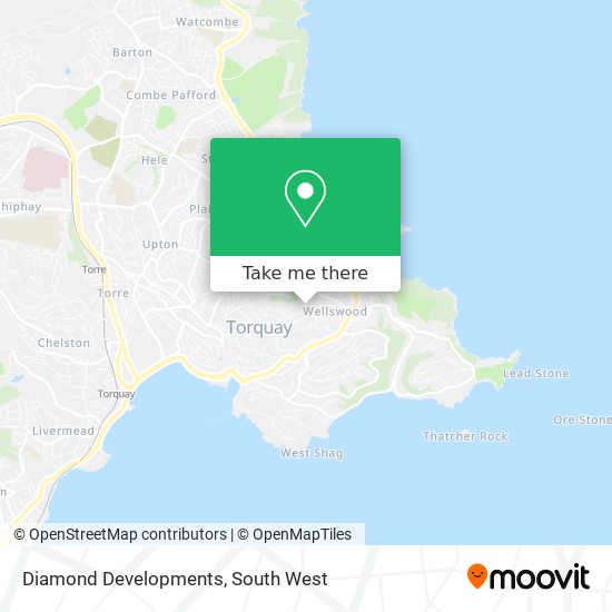 Diamond Developments map