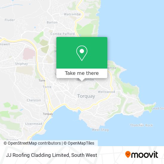 JJ Roofing Cladding Limited map