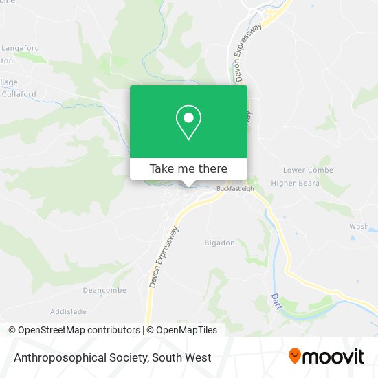 Anthroposophical Society map