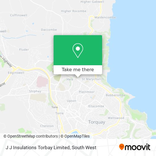 J J Insulations Torbay Limited map