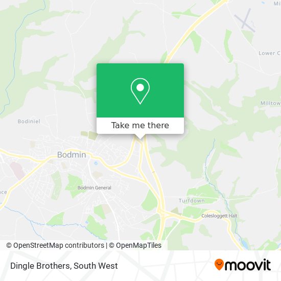 Dingle Brothers map