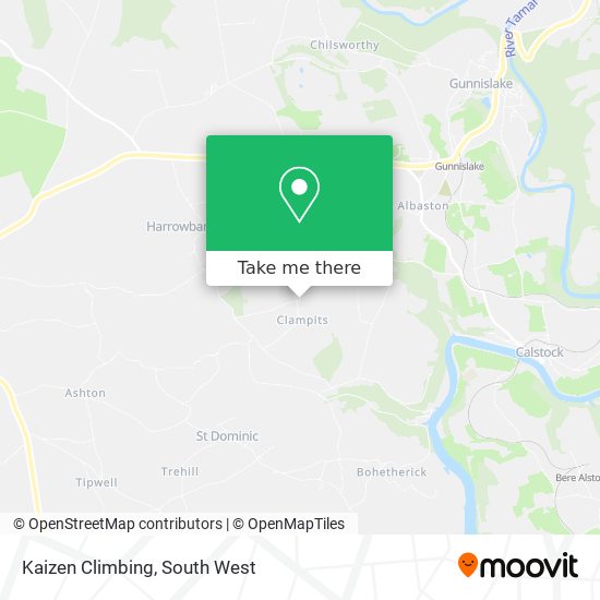 Kaizen Climbing map