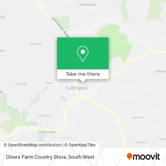 Olvers Farm Country Store map