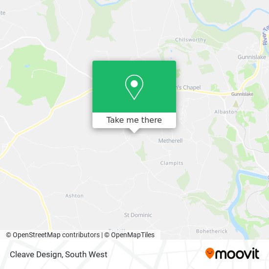Cleave Design map