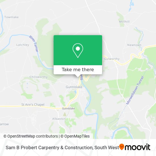 Sam B Probert Carpentry & Construction map