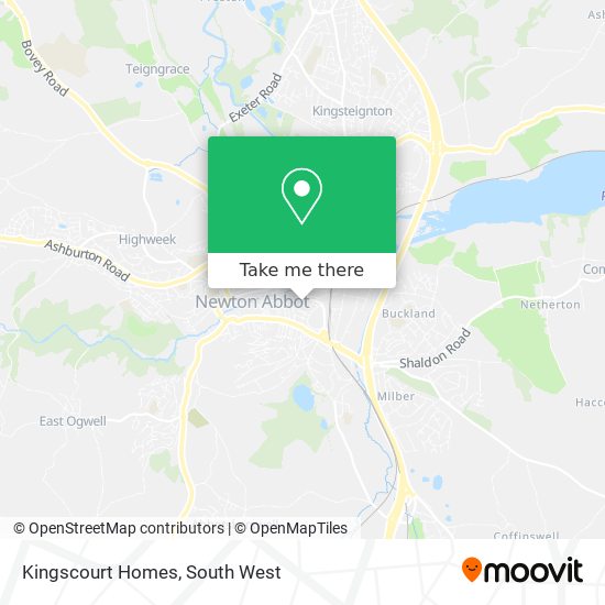 Kingscourt Homes map