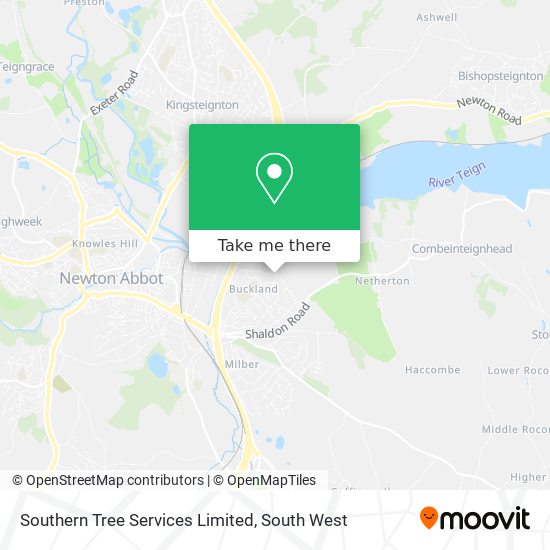 Southern Tree Services Limited map