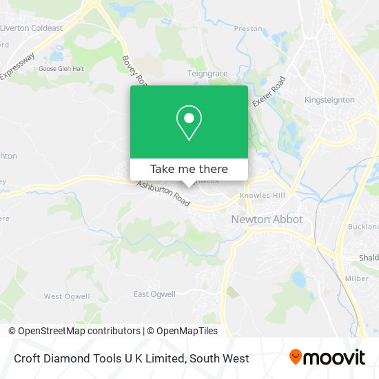 Croft Diamond Tools U K Limited map