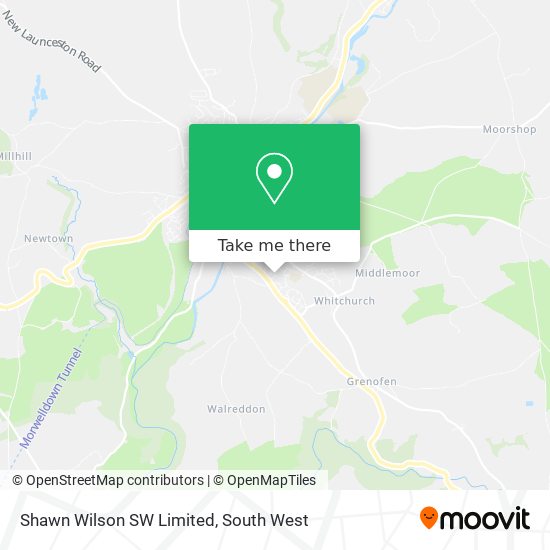 Shawn Wilson SW Limited map