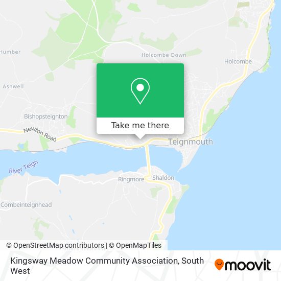 Kingsway Meadow Community Association map