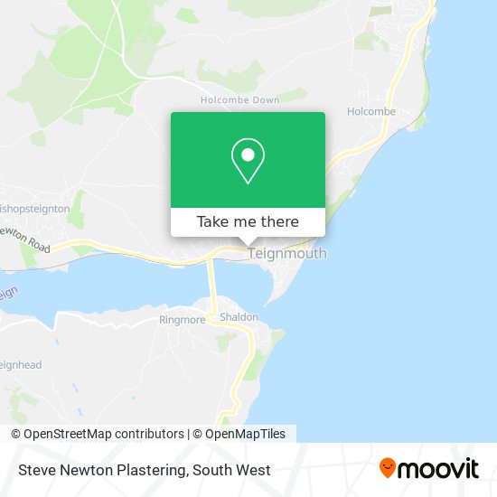 Steve Newton Plastering map