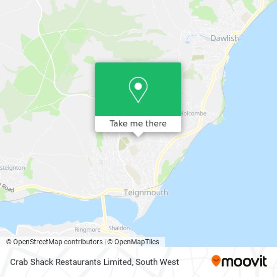 Crab Shack Restaurants Limited map