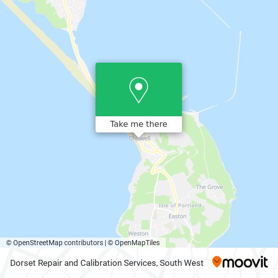 Dorset Repair and Calibration Services map