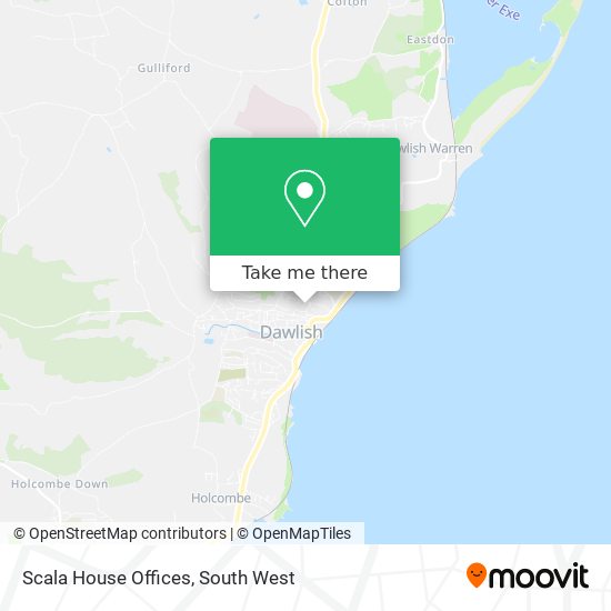 Scala House Offices map