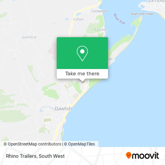 Rhino Trailers map