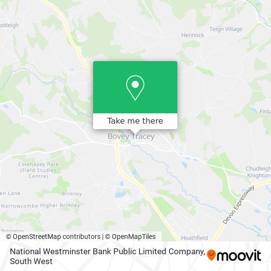 National Westminster Bank Public Limited Company map