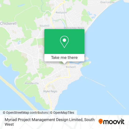 Myriad Project Management Design Limited map
