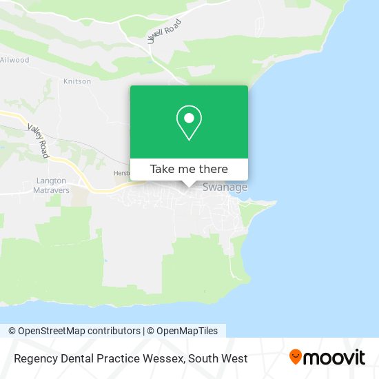 Regency Dental Practice Wessex map